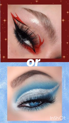 hot vs cold look 🎀
