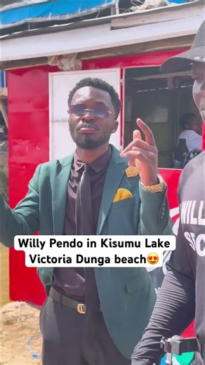 Willy Pendo in Kisumu Lake Victoria Dunga beach😍
