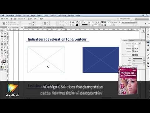 InDesign CS6 : Couleur de fond ou de contour