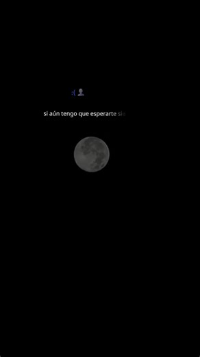 Seré como tú quieras: Canción sobre la luna