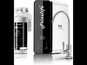 WATER SYSTEM Frizzlife RO Reverse Osmosis Water Filtration System - 600 GPD High Flow