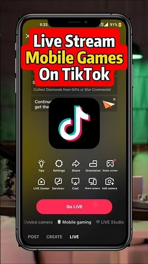 How to Live Stream Mobile Games on TikTok | How To Stream On Tiktok On Phone