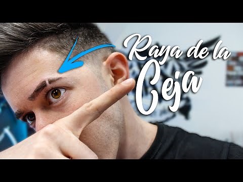 HOW TO CUT OR PART YOUR EYEBROW - TUTORIAL