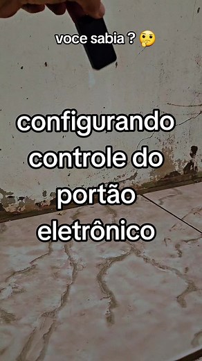 Como Configurar Controle de Portão Eletrônico - Passo a Passo