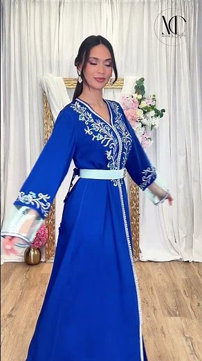 #caftan Ceylan un caftan marocain petit budget pour jeune fille frais et léger #caftanmarocain