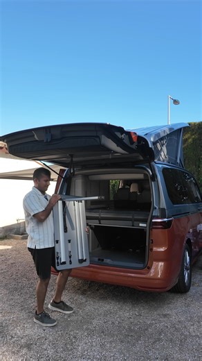 Autogefühl on Instagram: "💡Storing the camping table in the new VW California! The multivan camper van builds on the passenger MQB platform of the current generation Multivan and comes in the long version with 5,17 m / 204“ of length as well as a PHEV drivetrain. #vw #volkswagen #vwt7 #vwt7california #vwcalifornia #vwmicrobus #vwmicrobuscalifornia #volkswagent7 #campervan #camping #campervans #vwmultivan #volkswagenmultivan"