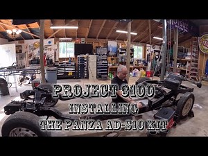 Swapping an S10 Frame Under a 1950 Chevy Pickup with the PANZA AD KIT