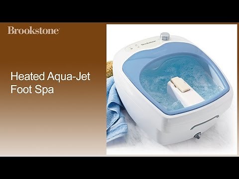 Heated Aqua-Jet Foot Spa How to Video