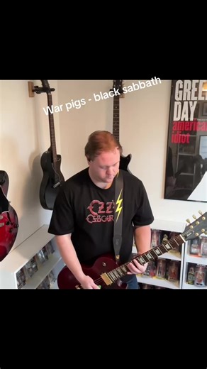 War Pigs Guitar Cover: A Black Sabbath Tribute