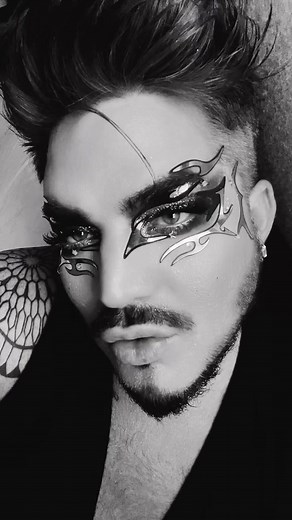 Face Lace Makeup Tutorial: Glam Rock Before and After Transformation