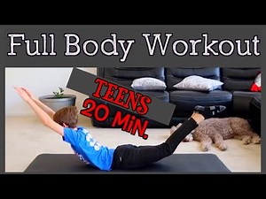Teens Workout/Full Body Exercises for Beginners,Teens at Home/allenamento per principianti