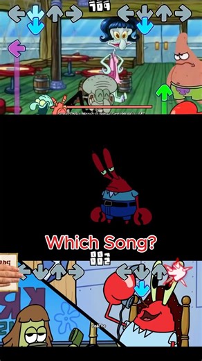Mr Krabs want to play a song - Friday Night Funkin' Game