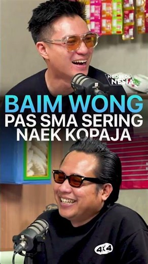 Baim Wong : Pas SMA mobil bokap banyak tapi gua tiap hari naik kopaja #shorts #podcast #baimwong