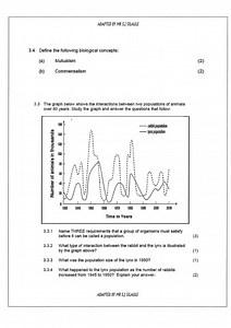 3.4 Define the following biological concepts:(a) Mutualism(... | Filo