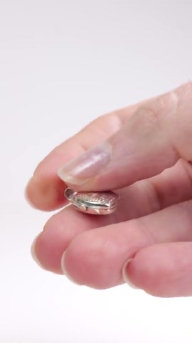 Vintage Sterling Silver Heart Locket - Etsy