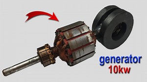 How to make free 235v.10kw Generator using magnet two At Home. #diy #generator #electricity #Motor #viral | Amari Porter