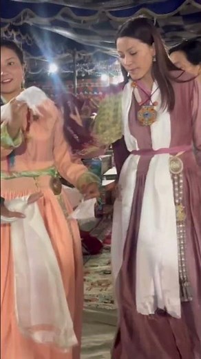 Ladakhi traditional dance at ldun ceremony