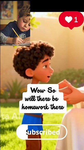 Cartoon Jesus & Boy Chat About Heaven | Fun Bible Animation for Kids #jesus #christ #love #live