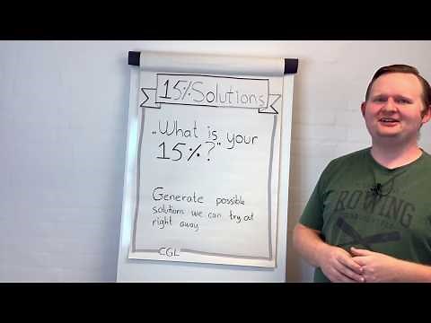 15 % Solutions with Carsten Lützen