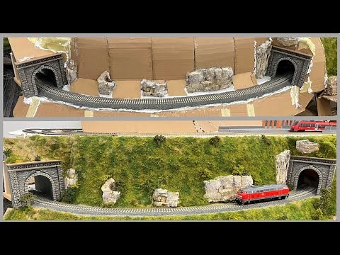 H0 Modelleisenbahn I Tutorial Bau einer Nebenbahnstrecke I Anlagenbau 1:87 I DIY