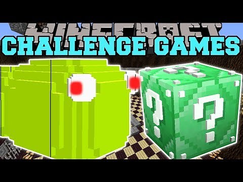 Minecraft: MASSIVE WORM CHALLENGE GAMES - Lucky Block Mod - Modded Mini-Game