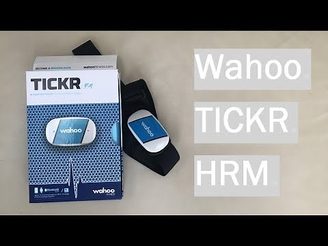 Wahoo TICKR Heart Rate Monitor Review (BRILLIANT)