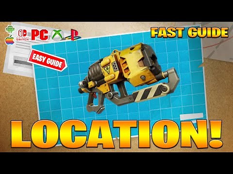 Where to find Plasma Burst Laser Location in Fortnite! (How to Get Plasma Burst Laser Location)
