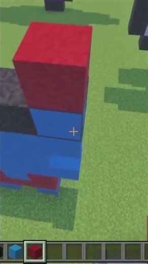 Minecraft Papa Smurf Tutorial #minecraft #minecraftshorts #youtubeshorts