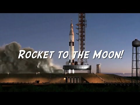 ROCKET TO THE MOON! 🎶 Song for kids, schools, EYFS, KS1, space, model-making, early years