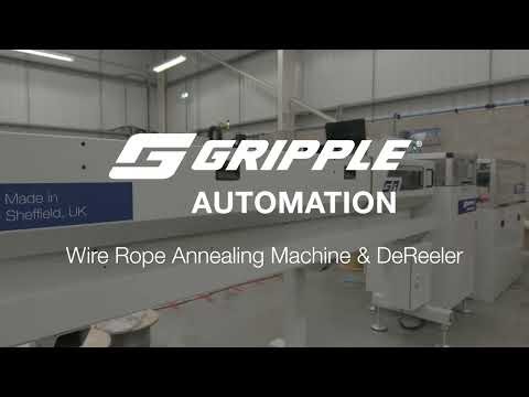 Wire Rope Annealing Machine & Dereeler
