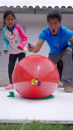 Giant Multi-Layer Mystery Balloon POP! 💥🎈 | Alison & Sofía Family Epic Surprise Reaction