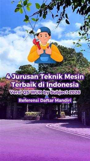 4 Jurusan Teknik Mesin terbaik di Indonesia. #ujianmandiri #teknikmesin #bimbel