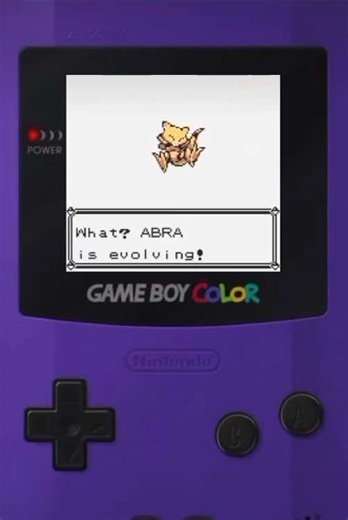 The nostalgia sound and pixels. #abra #sabrina #kadabra #gameboy #nostalgia