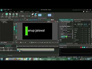 TEXT ANIMATION IN VSDC VIDEO EDITIOR