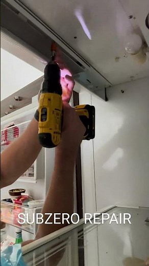 SUBZERO Fridge fix. Replacement of control board and user panel board #subzero #appliances-help