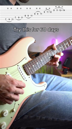 B Major Speed Challenge - 60 Days (Satriani Style 🎸)