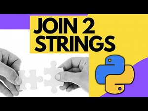 Join two strings in python using join() method