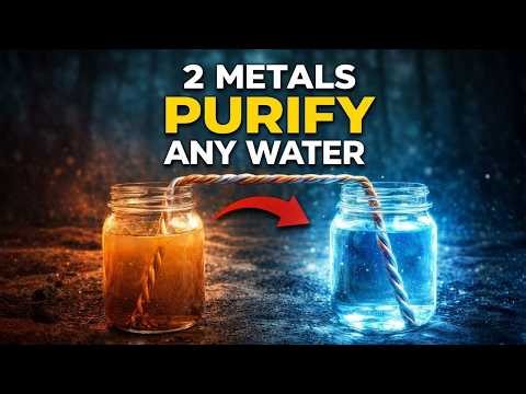 Connecting Two Metals Purifies ANY Water — The "Earth Filter" Secret They Buried