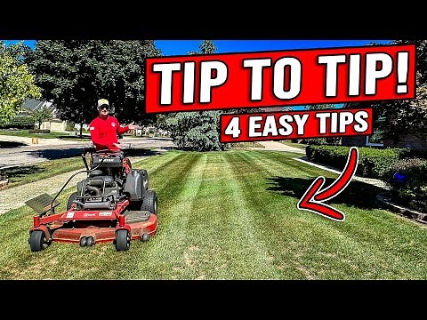 How To Get Perfect Lawn Stripes GUARANTEED! [How To Tutorial]
