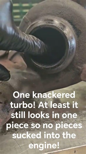 Turbo on my citroen relay died in about 20mins of first noticeable symptoms!