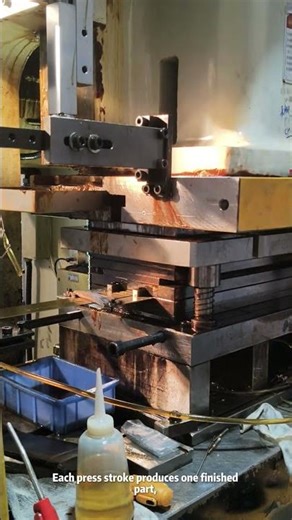 Our Metal Stamping Production Line #machine #factory