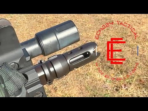 Blackout Defense KeyMo Hybrid on the DD MK18!! The Best Muzzle Device hands down!