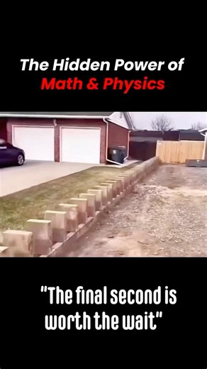 The Hidden Power of Physics & Mathematics 🔥🧱 | Why These Bricks Settle Perfectly!