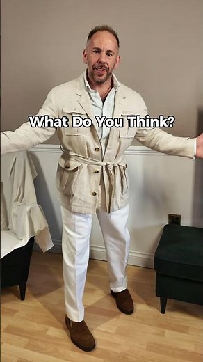 How to wear white trousers to go shopping