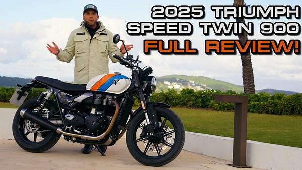 VIDEO: Gateway Bonneville? Meet the 2025 Triumph Speed Twin 900!