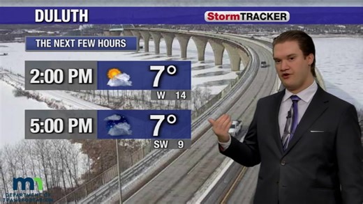 Getting back above zero with a little sunshine this afternoon