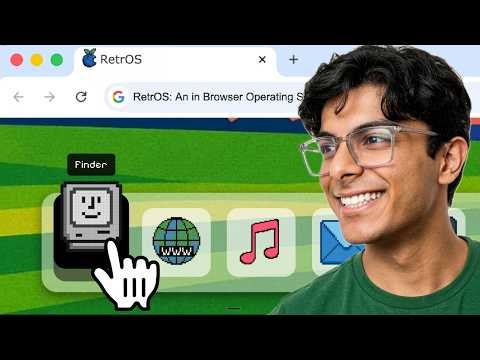 I Built an Operating System That Runs Inside Your Browser! | RetrOS Demo 1