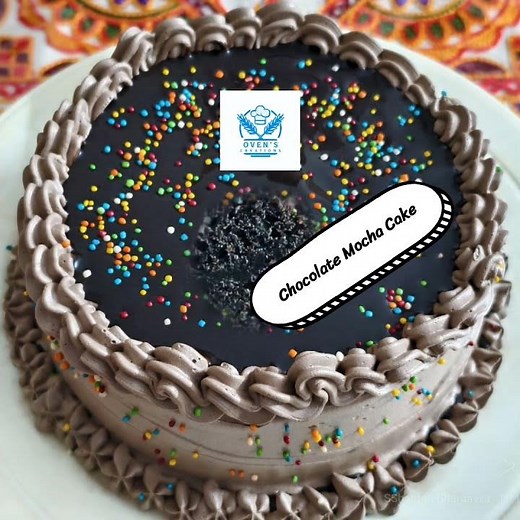 Chocolate Mocha Cake by Oven's Creations