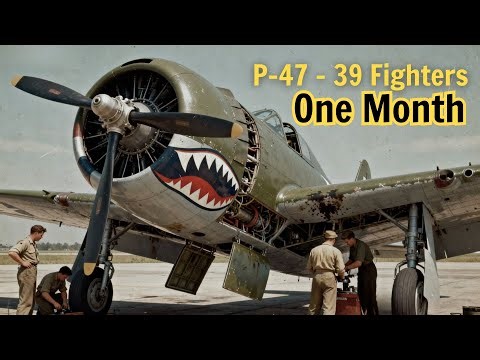 German Pilots Laughed First — The “Useless” P-47 That Destroyed 39 Fighters