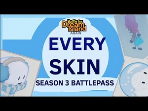 Every skin in the BFDIA ROBLOX Season 3 battlepass!